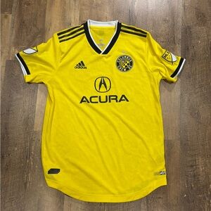2019 Adidas Columbus Crew Authentic Home Jersey Kit